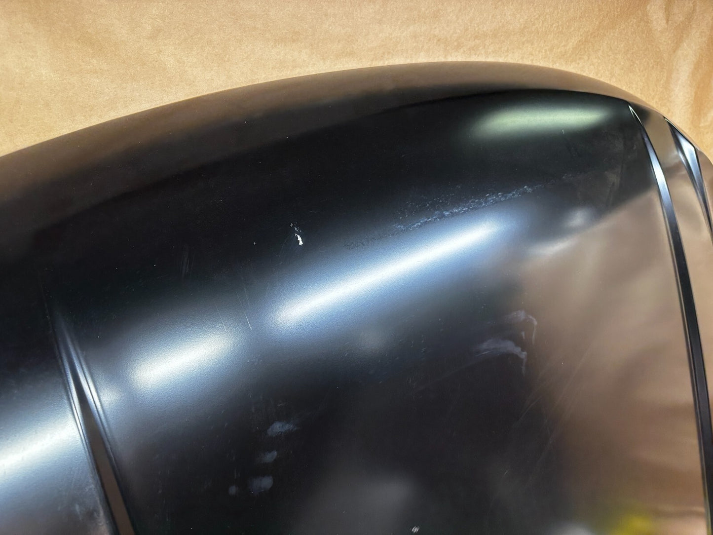 Range Rover hood panel surface detail