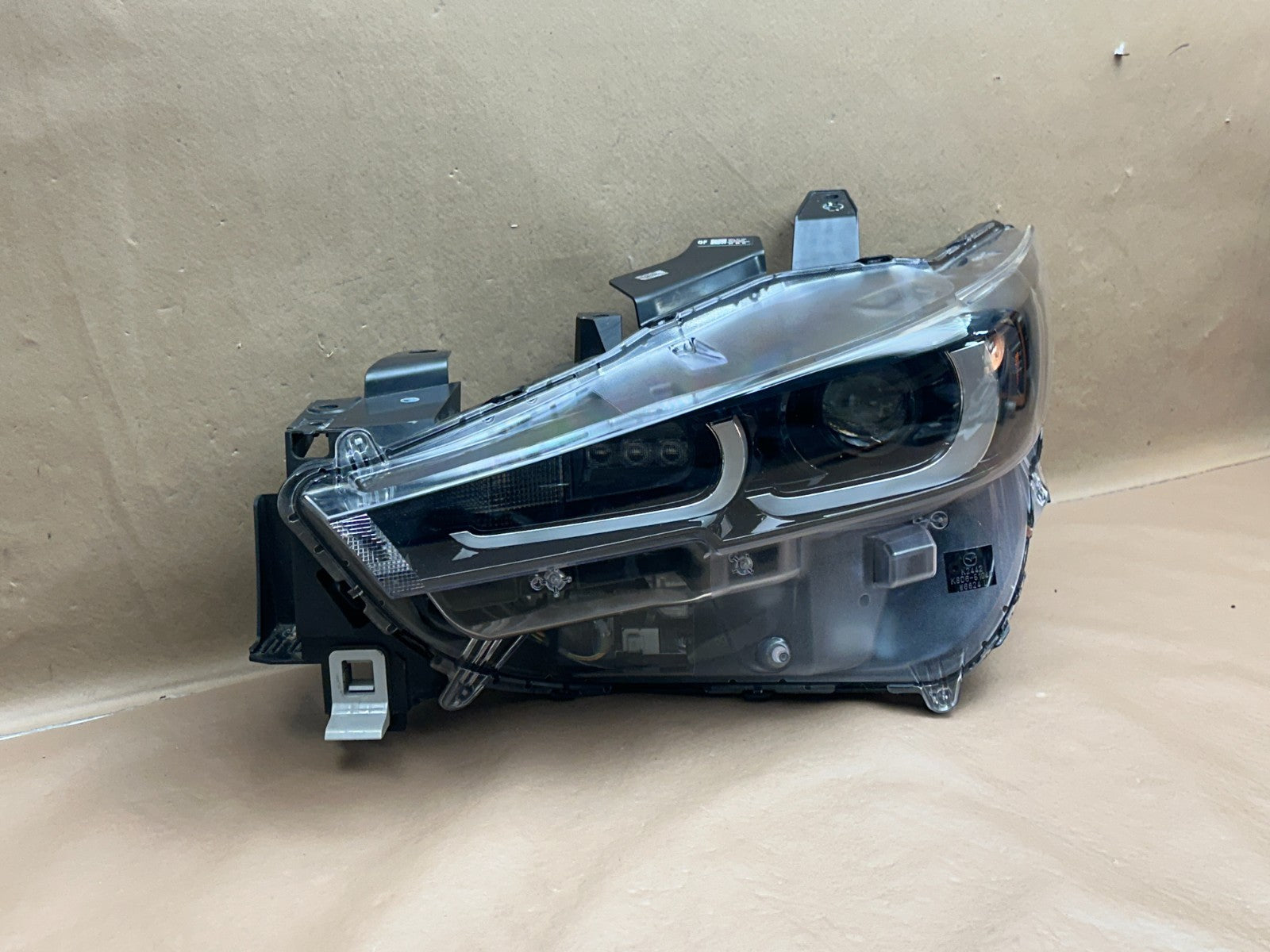 Mazda CX-5 OEM headlight lens detail