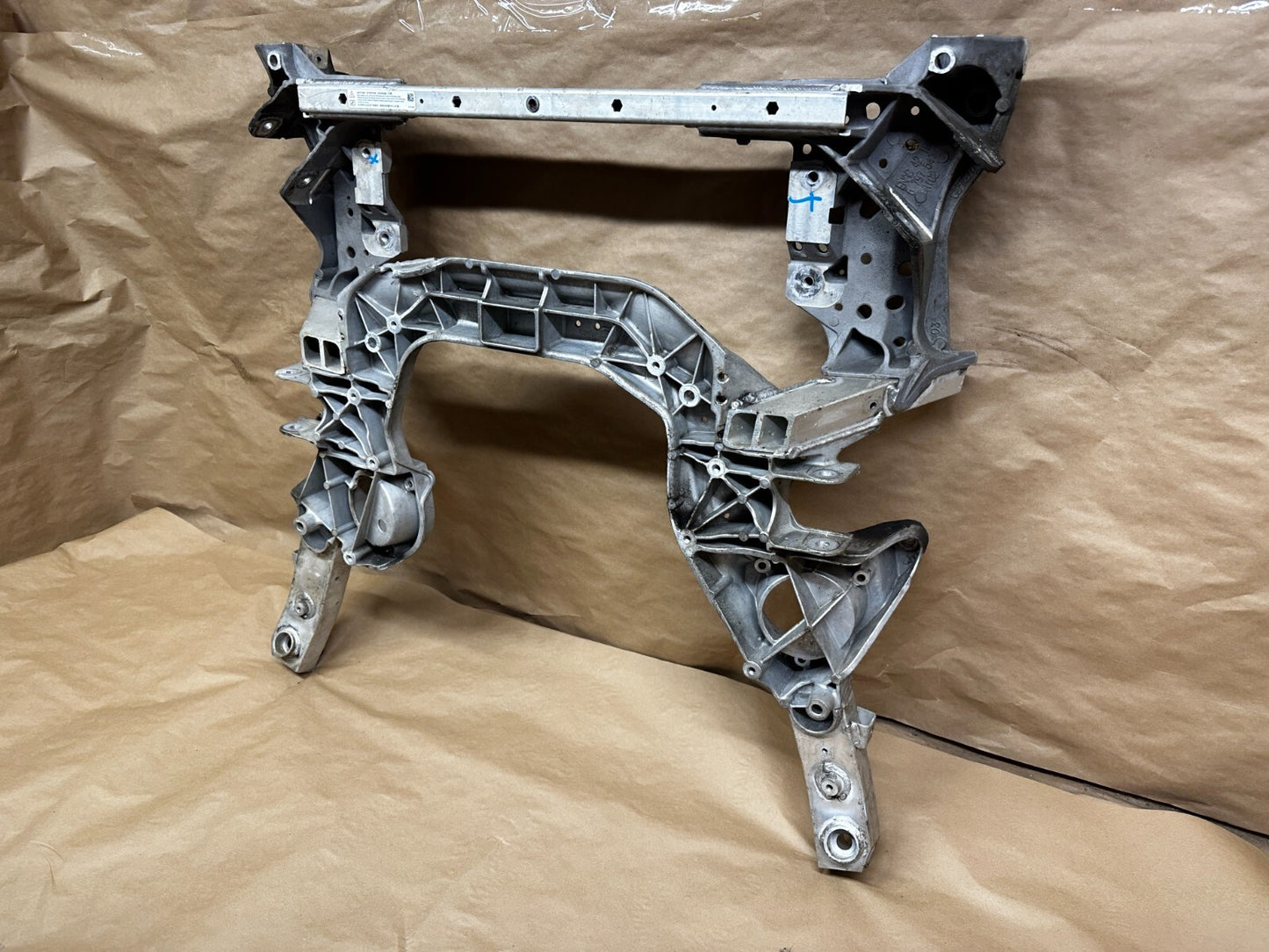 BMW F10 front subframe underside