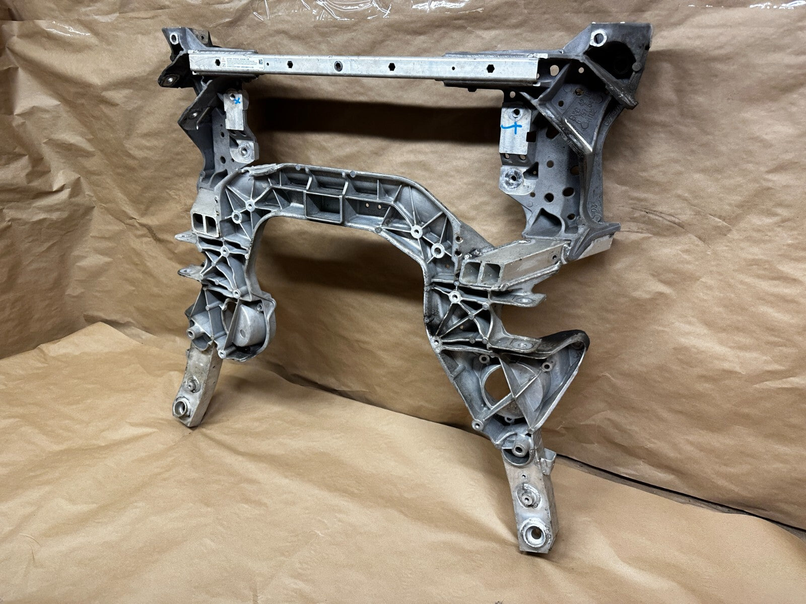 BMW F10 front subframe underside