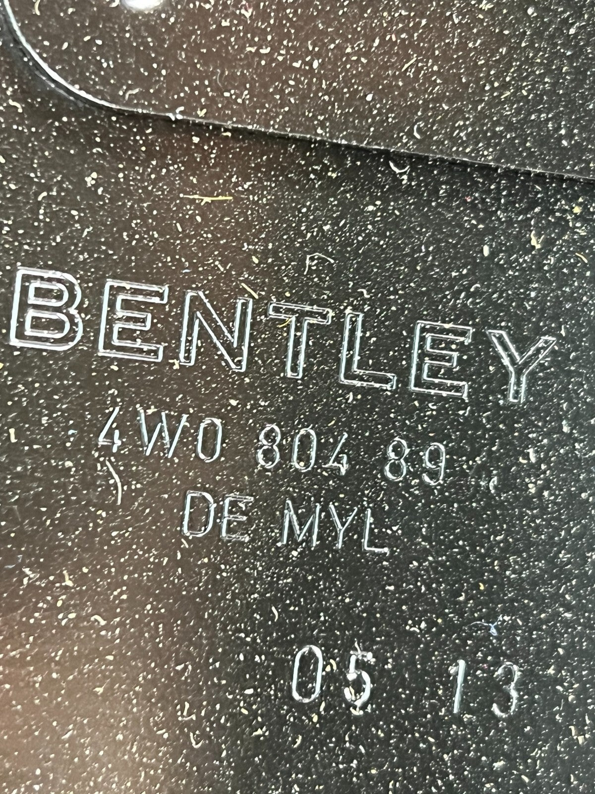Bentley rear frame rail in original box
