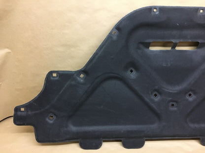 Porsche Macan hood insulation pad — surface condition