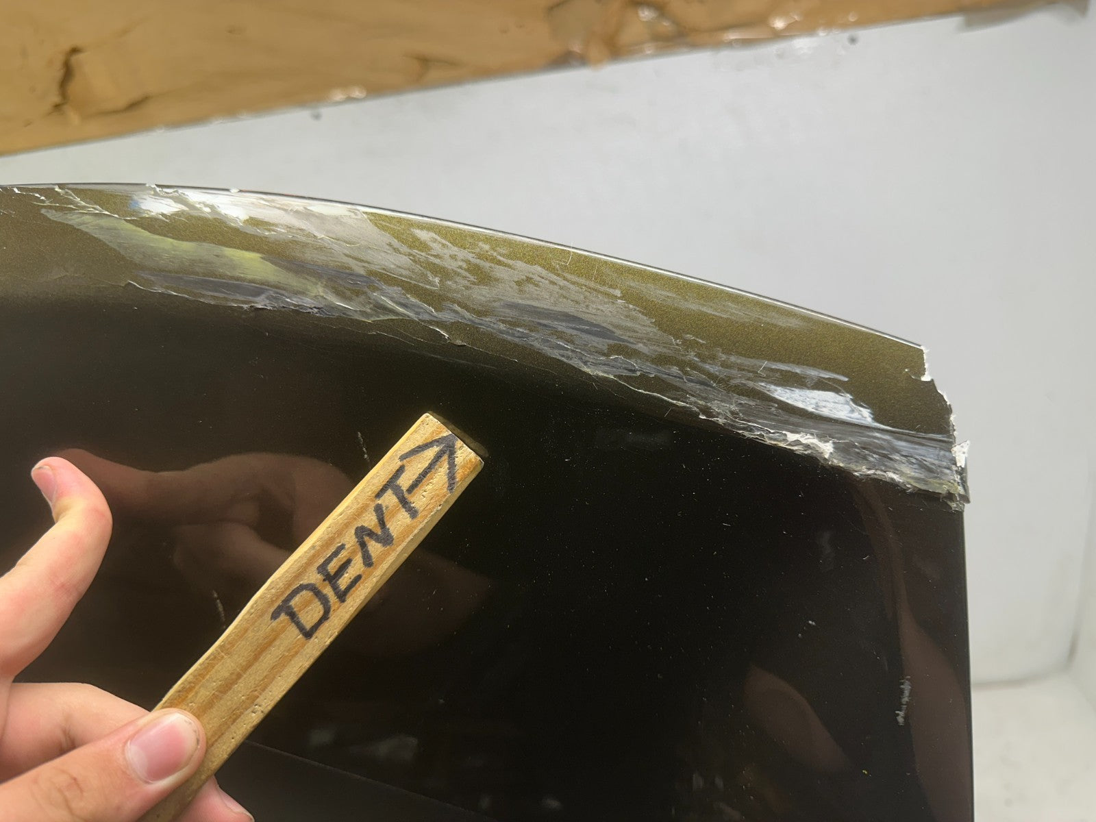 Bronco Raptor hood panel underside