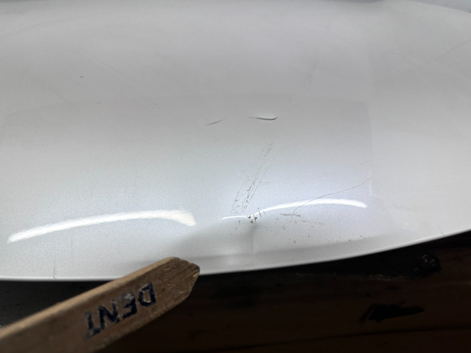 Lexus RX hood panel underside