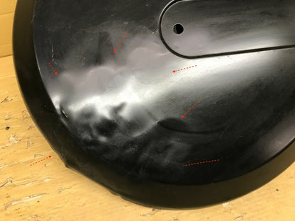 Mercedes G-Class spare tire cover angle view