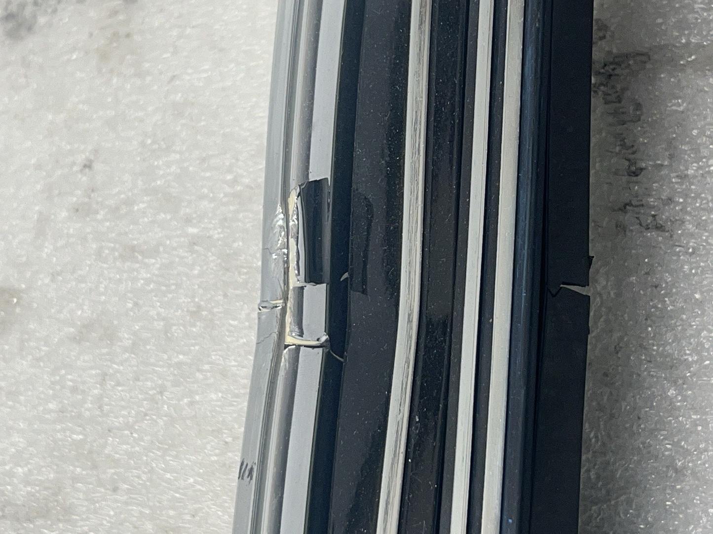 BMW i7 LED grille scuff and scratch detail