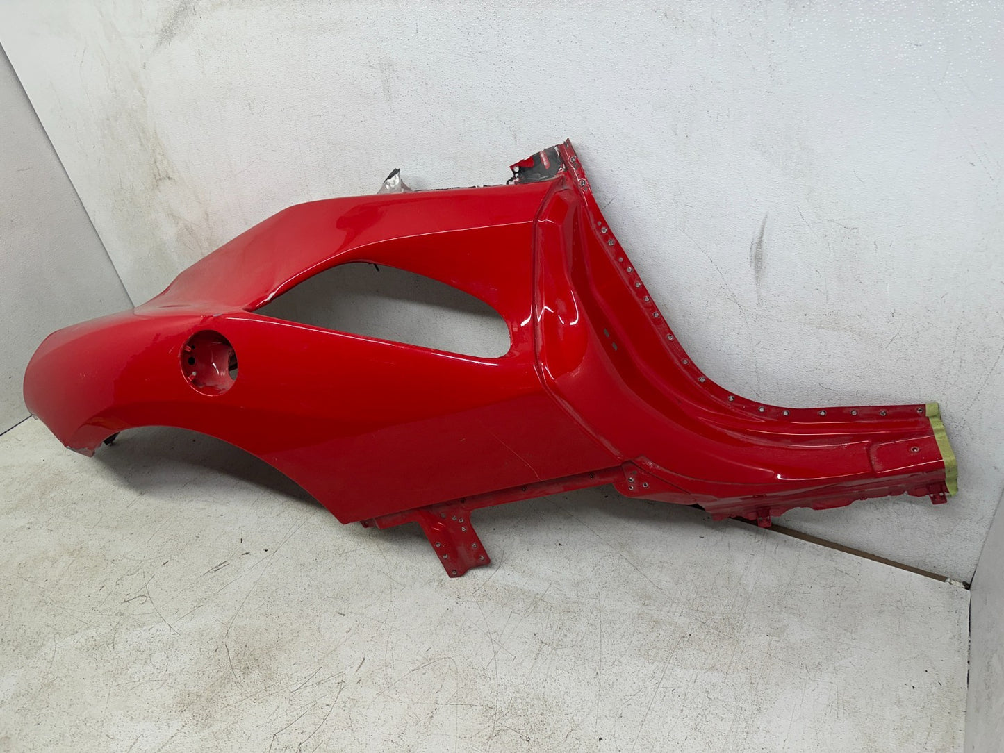 Ferrari F8 quarter panel angle view