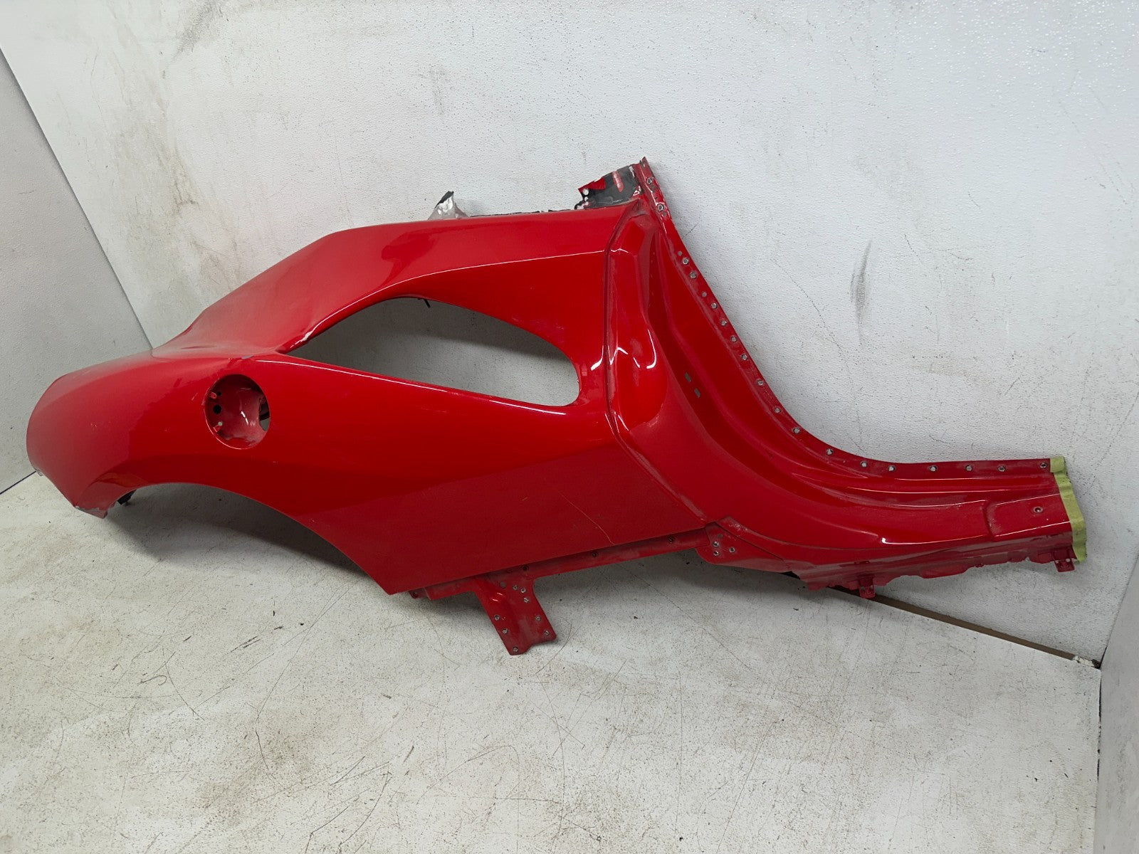 Ferrari F8 quarter panel angle view
