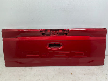2021-2025 Ford F-150 tailgate in red, full exterior view