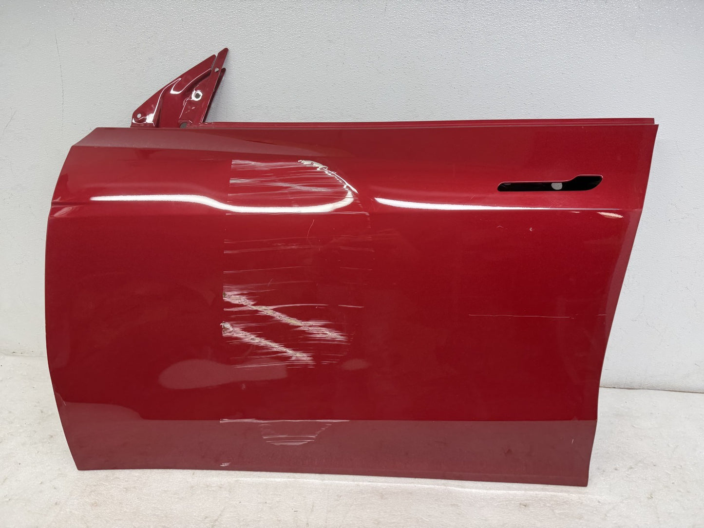 Tesla Model Y front door outer skin detail