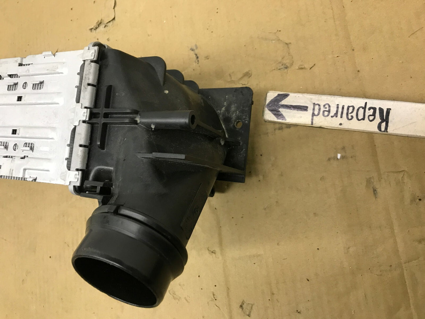 BMW 535d intercooler part number label