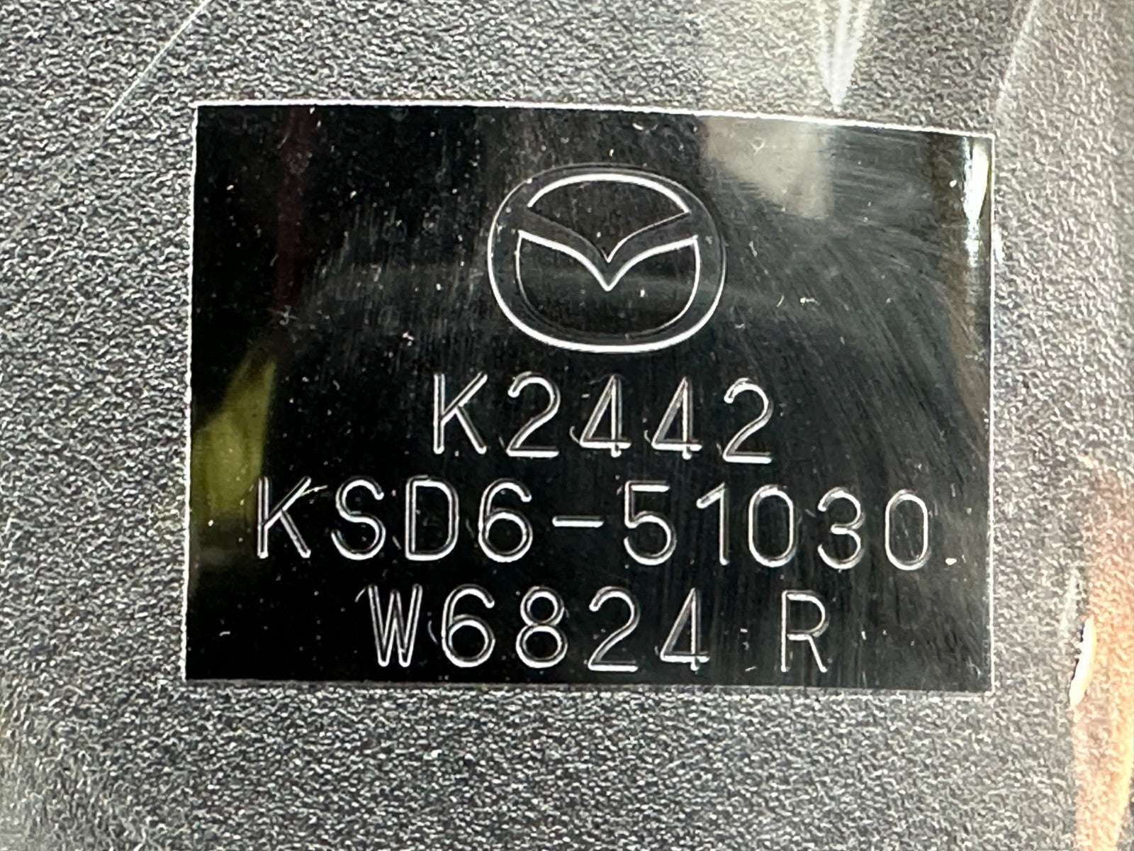 Mazda CX-5 RH LED headlight — mounting tabs
