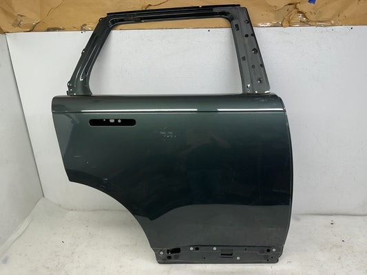 2022-2025 Range Rover L460 rear right passenger door shell in green, full view