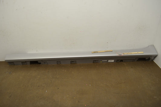 2009-2013 BMW 5-Series F10 OEM left rocker panel lower molding — full view