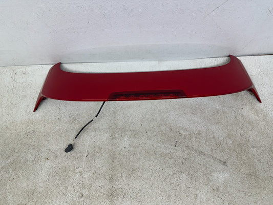 2016-2022 Honda HR-V rear tailgate spoiler in Milano Red, full view