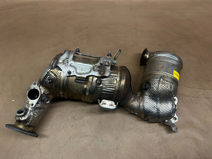 GM diesel catalytic converter angle view