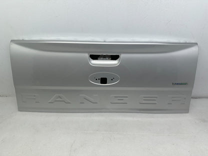 2019-2023 Ford Ranger XL XLT tailgate shell in silver, full exterior view