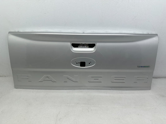 2019-2023 Ford Ranger XL XLT tailgate shell in silver, full exterior view