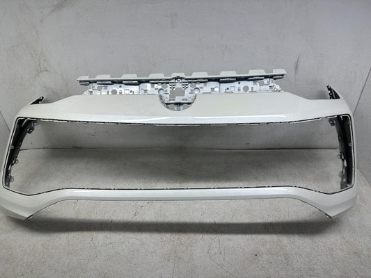2025-2027 Volkswagen Tiguan OEM front bumper cover in white — front view