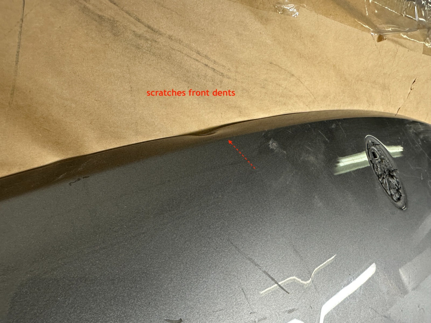 Maserati Levante hood panel underside