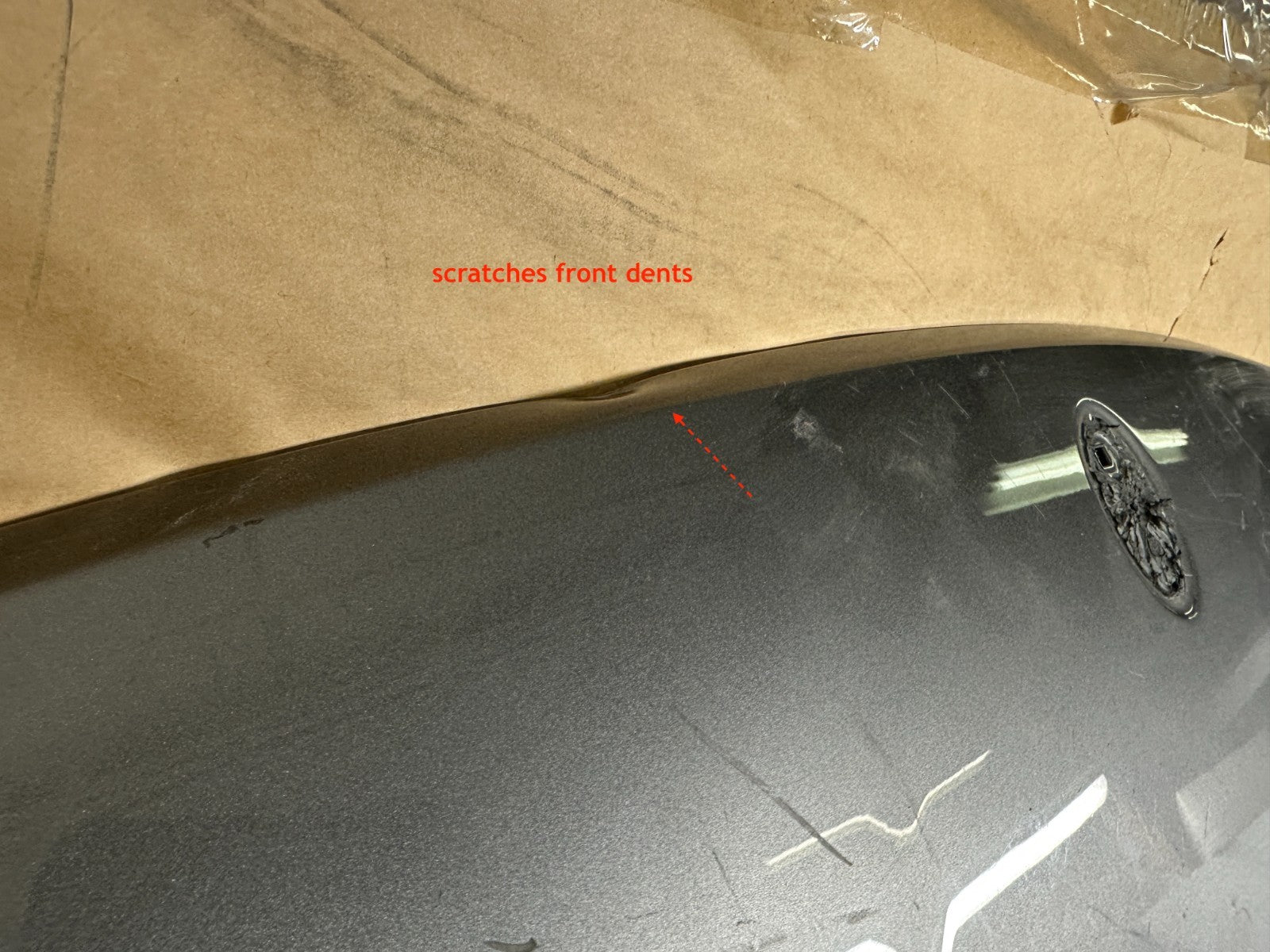 Maserati Levante hood panel underside