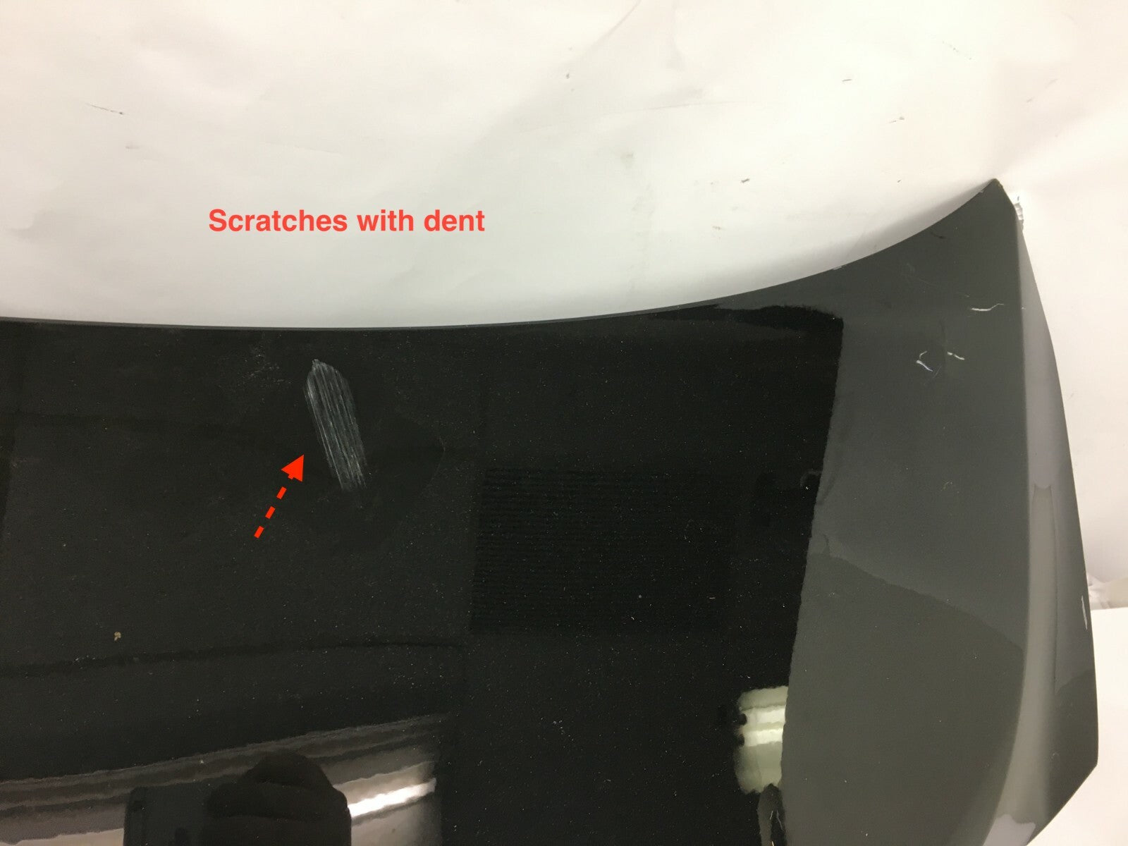 Maserati Ghibli trunk lid inner structure
