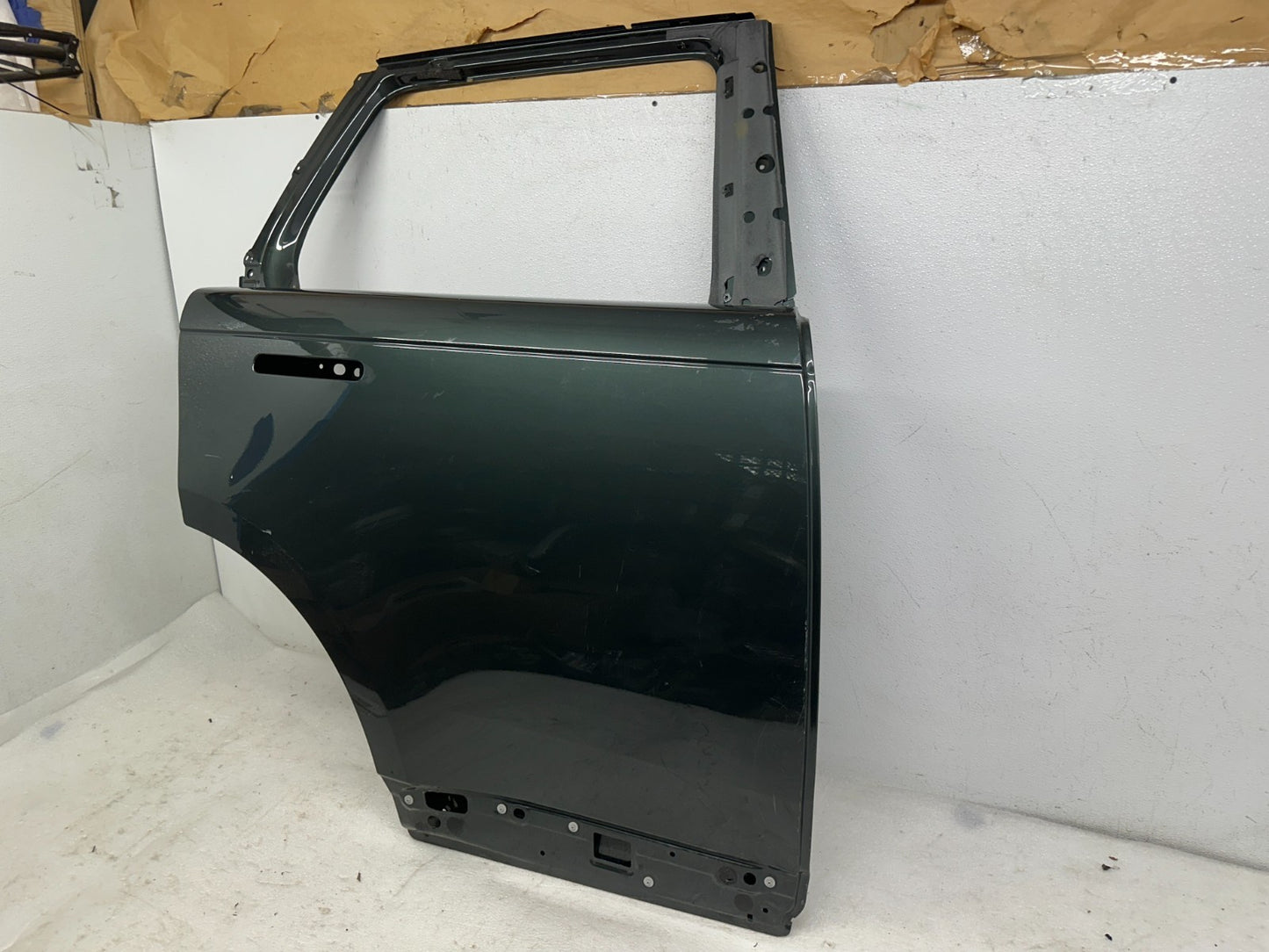 Range Rover L460 rear door scratch detail