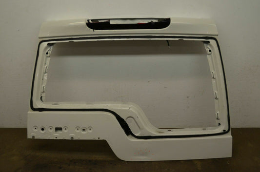 2010-2016 Land Rover LR4 rear tailgate liftgate in white, full view