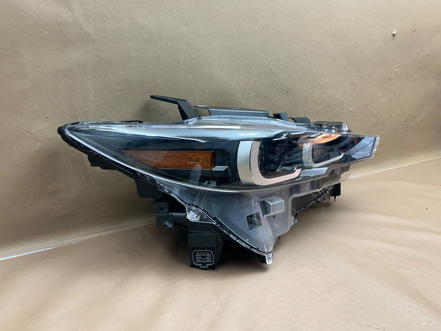 Mazda CX-5 RH LED headlight — back side with connectors